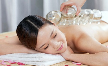 Cupping Therapy treatment at Kalpaka Spa Palolem for pain relief and relaxation