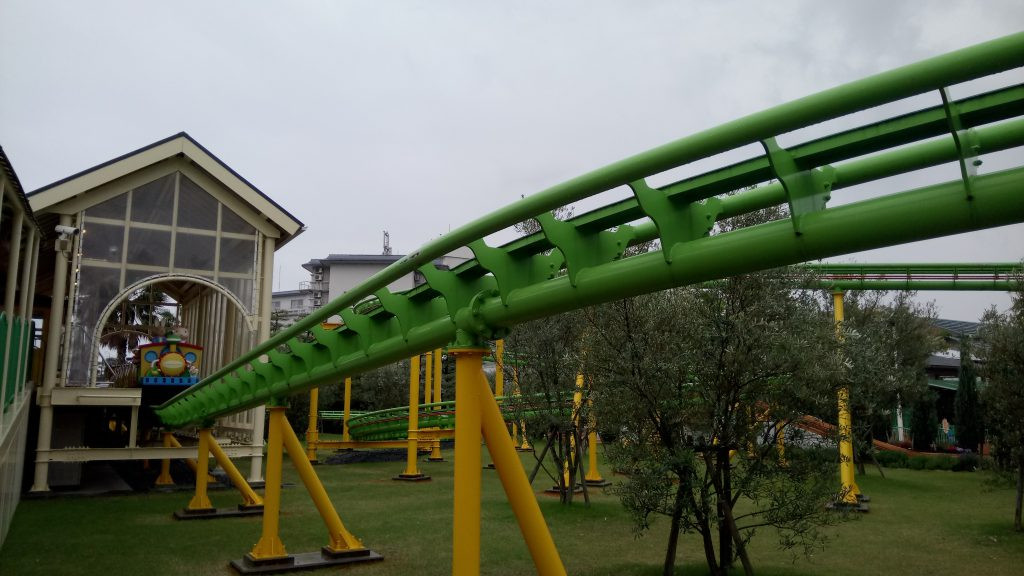 Peter Rabbit Coaster at Nagashima Spa Land