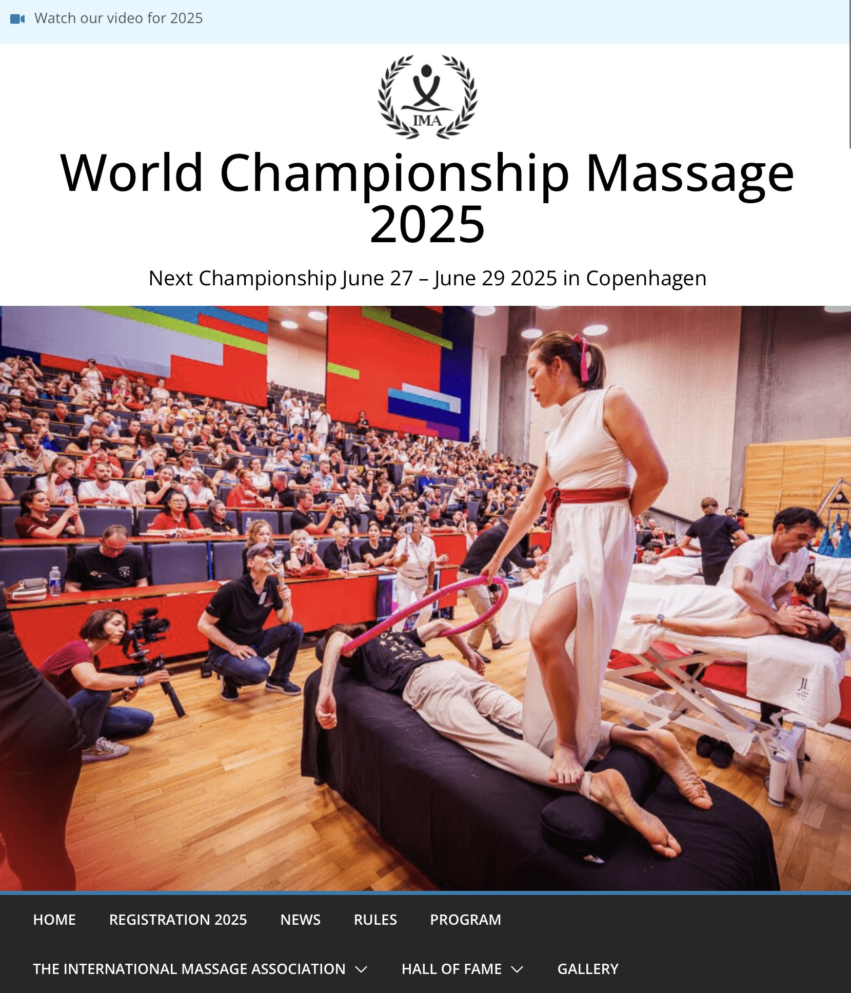 Piyada Phunsawat, Licensed Massage Therapist and Owner of Moonchild Thai Spa, announcing World Championship Massage event for summer 2025.
