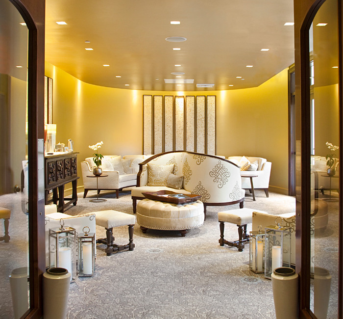 inside the Blue Harmony Spa