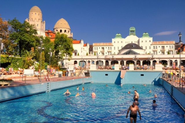 Gellért Baths wave pool