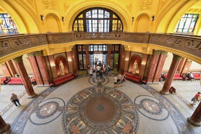 Gellért Baths lap pool