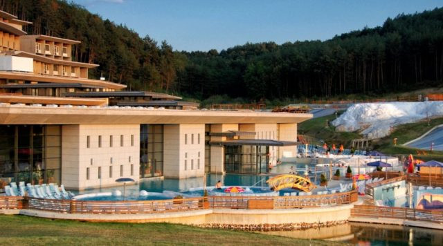 Salt Hill Thermal Spa bucolic setting