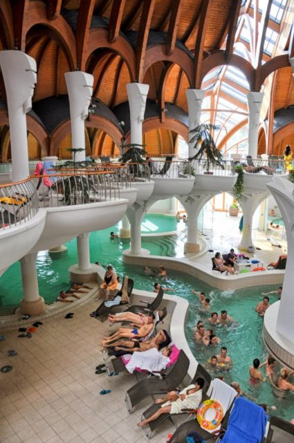 Hagymatikum Baths canopy