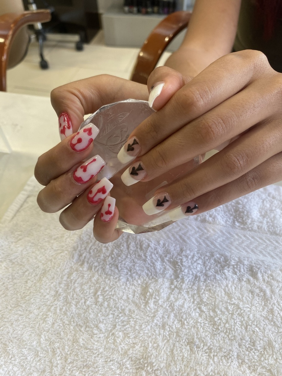 A clean and organized nail and spa environment, emphasizing hygiene and sanitation.