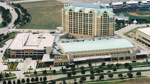 Aerial view of Embassy Suites Dallas Frisco Hotel Convention Center