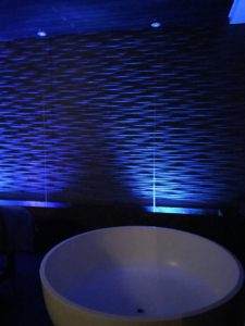 Woman enjoying a spa treatment