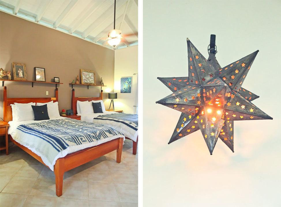Balsam Suite at Ka'ana Resort Belize showcasing the natural wood decor and warm lighting