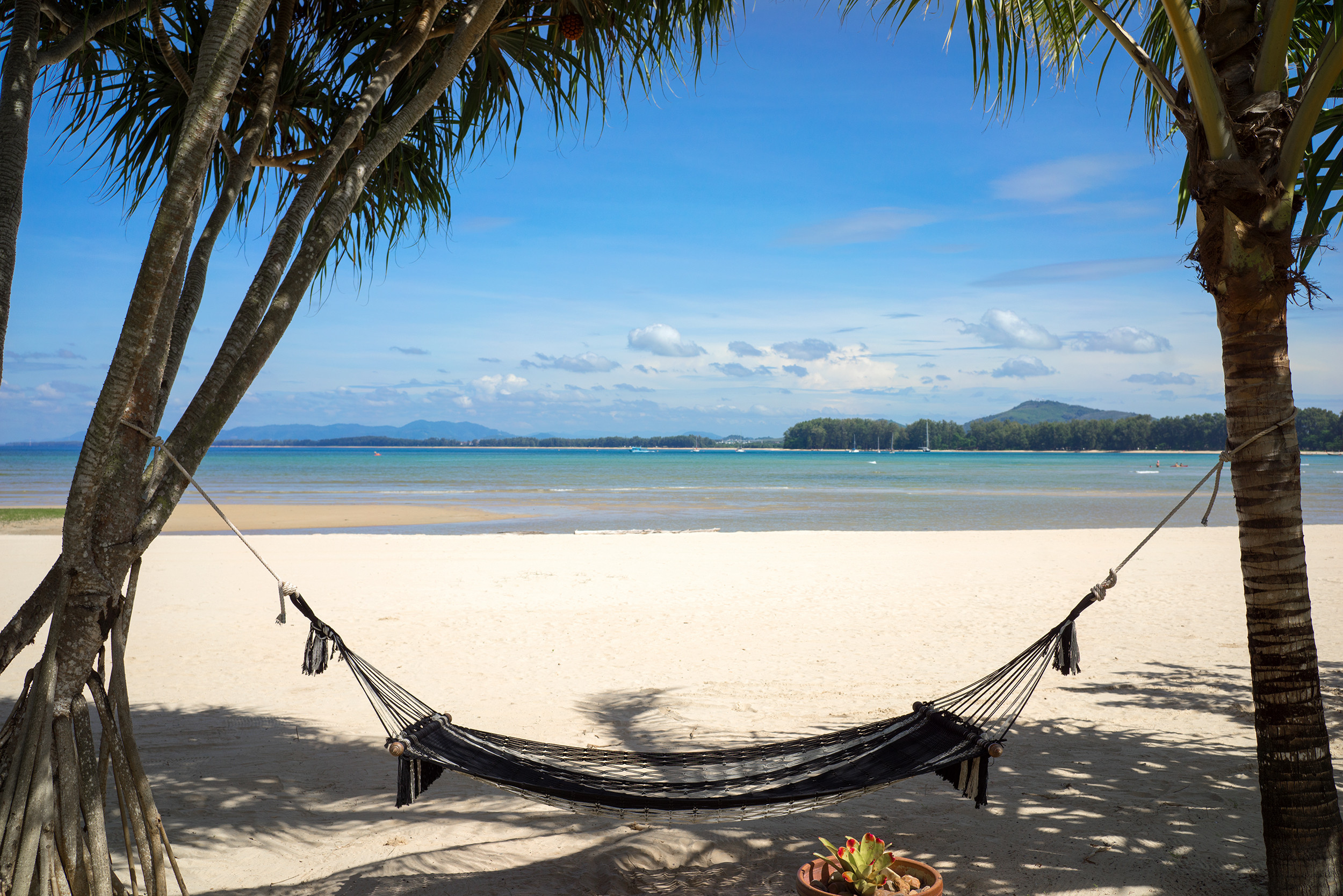 Beachfront view from Phuket Marriott Resort and Spa, Nai Yang Beach
