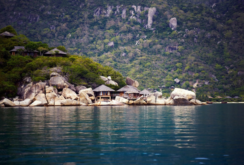 Spa view from Six Senses Ninh Van Bay
