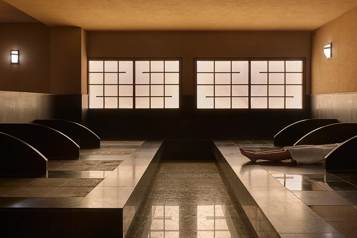 Ganbanyoku Bedrock Sauna