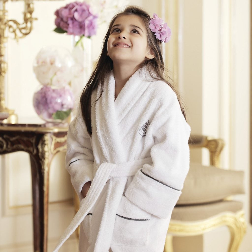 Mom and daughter enjoying spa treatments together